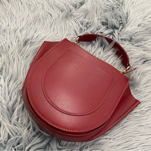 NWT WANDLER hortensia crossbody handbag in brick - mini - Picture 12 of 16